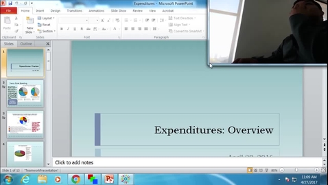 Thumbnail for Expenditures: Professor Tannahill's Lecture of April 27, 2017