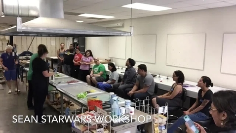 Thumbnail for Sean Starwars Printmaking Workshop Timelapse 2017