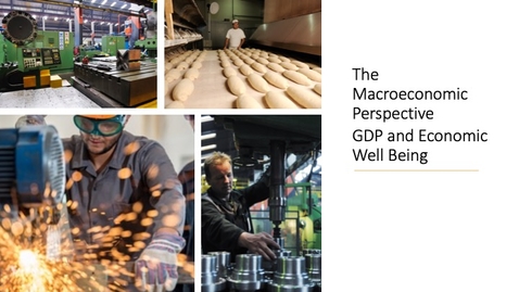Thumbnail for entry The Macroeconomic Perspective - GDP and Economic Well Being