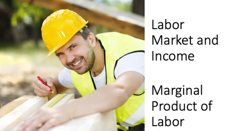 Thumbnail for entry Labor Markets and Income - Marginal Product of Labor