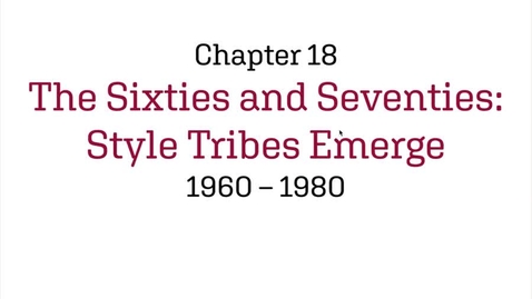 Thumbnail for entry Fashion History / The Sixties and Seventies / 1960-1970