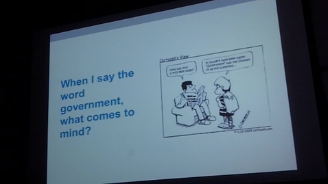 Thumbnail for Government and You: Professor Tannahill's Lecture of August 26, 2014