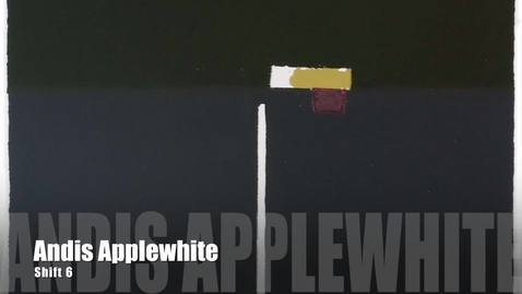 Thumbnail for Andis Applewhite Artist Talk | PrintMatters Exhibition