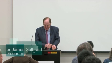 Thumbnail for Professor James Galbraith
