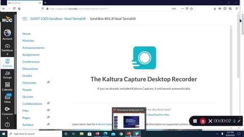 Thumbnail for Kaltura Capture recording - August 26th 2020, 2:51:08 pm