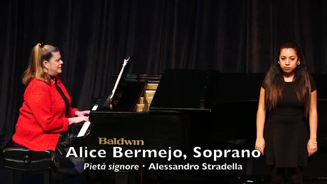 Thumbnail for entry Alice Bermejo, Soprano