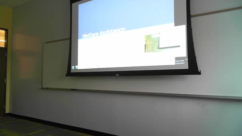 Thumbnail for Welfare Assistance: Professor Tannahill's Lecture of December 1, 2015