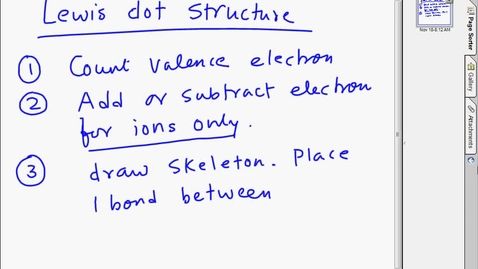 Thumbnail for entry lewis structures and hybridiazation