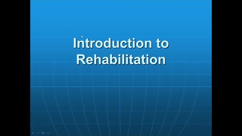 Thumbnail for entry PTHA 2435 Intro to Rehab; Normal Development; Infant Reflexes