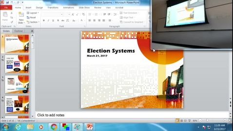 Thumbnail for Election Systems: Professor Tannahill's Lecture of March 23, 2017