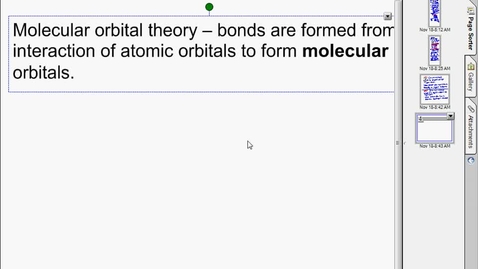 Thumbnail for molecular orbital theory
