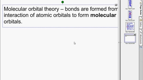 Thumbnail for entry molecular orbital theory