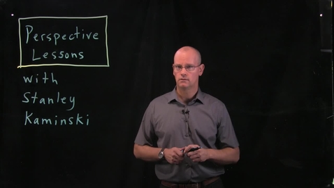 Thumbnail for Perspective Lesson #1 with Stanley Kaminski at Houston Community College