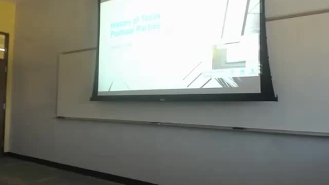 Thumbnail for History of Texas Political Parties: Professor Tannahill's Lecture of February 4, 2016