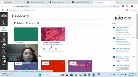 Thumbnail for GMT20250114-211023_Clip_#1 Linking your course with LTI P3rd ed Integration - Quiz