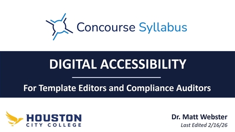 Thumbnail for Concourse - Template Digital Accessibility