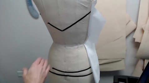 Thumbnail for entry Draping - Strapless Torso CB