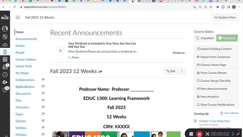 Thumbnail for Submitting the Student Information Sheet