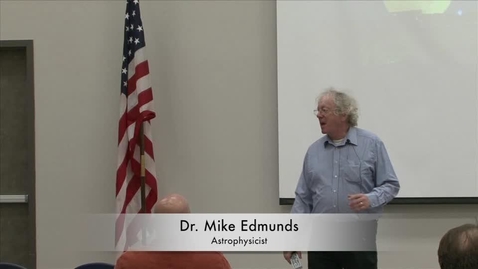 Thumbnail for entry Dr. Mike Edmunds (Astrophysicist) REEL speaker