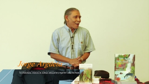 Thumbnail for Jorge Argueta: Language, Identity and Writing