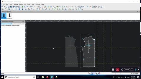Thumbnail for entry APD F20 - Torso Sloper Stitching
