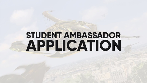 Thumbnail for entry Student Ambassador 2023 Sign Up!