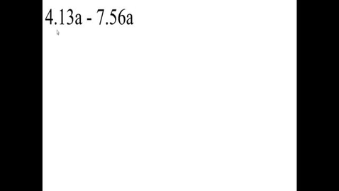 Thumbnail for Prealgebra 5.2.12