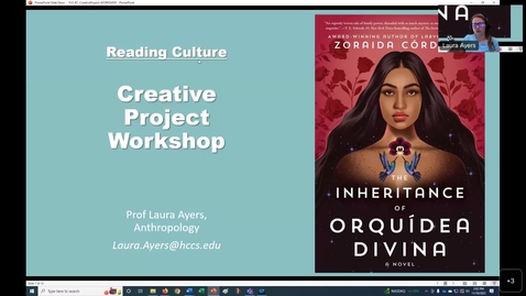 Thumbnail for Reading Culture Fall 2022: Project Workshop