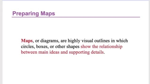 Thumbnail for Supporting Details 3 (Mapping)