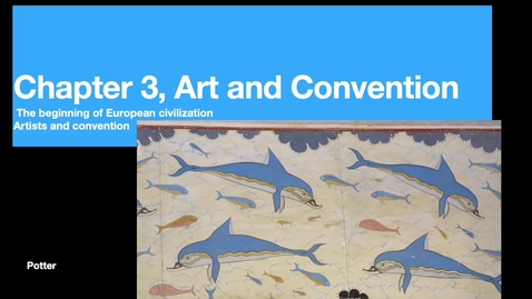 Thumbnail for Art Appreciation, Chapter 3, Art and Convention
