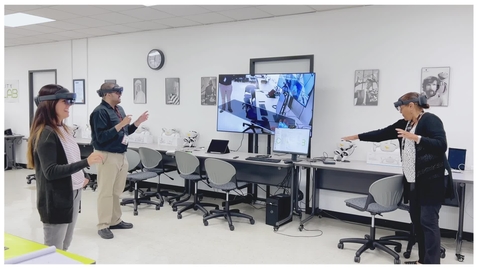 Thumbnail for Serv.io demo with Hololens for Mixed Reality WYSIWYG