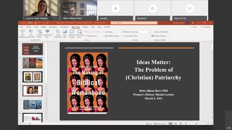 Thumbnail for History Speakers Series Presents Beth Allison Barr, Ph.D.-20210303 2131-1