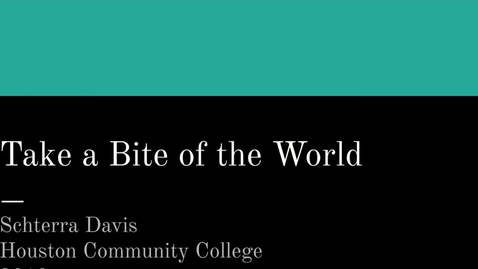 Thumbnail for Take a Bite of the World