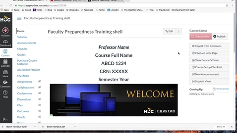 Thumbnail for entry (6 of 12) Faculty Preparedness Series: How to Upload Videos, Webpages, and Images