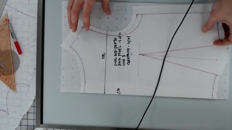 Thumbnail for Draping - Cowl Facing Plan