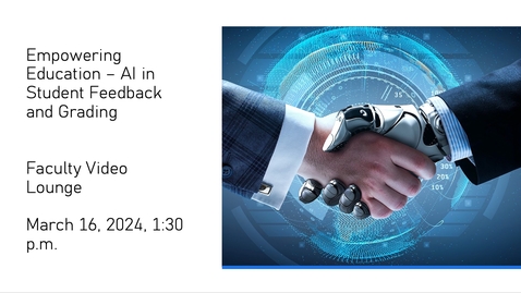 Thumbnail for Empowering Education - AI in Student Feedback and Grading