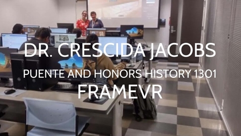 Thumbnail for Puente and Honors History 1301 Museum Fall 2023