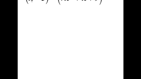 Thumbnail for Math 0409 Review Test 3 Problem 10