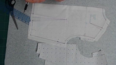 Thumbnail for entry Draping - Transfer Bodice Sloper on Paper Part 2