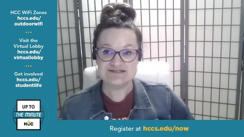 Thumbnail for HCCTV Up To The Minute Katherine Fields talks art with Toni Rao Southerlan