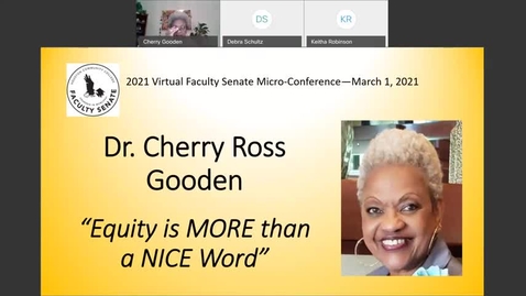 Thumbnail for entry 2021 Virtual Faculty Senate Micro-Conference--March 1