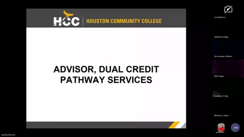 Thumbnail for Dual Credit Institute for Teaching and Learning 2025: Dual Credit Pathway Advisors/Early Alerts