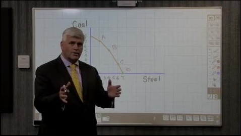 Thumbnail for Calculating Opportunity Costs on a PPF Using Data