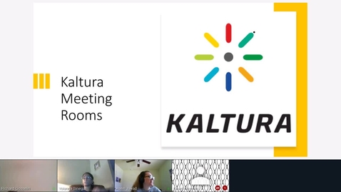 Thumbnail for Kaltura Live Room Demonstration - Tuesday, 12:00 p.m.
