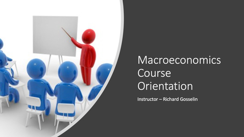 Thumbnail for entry Macro Course Orientation