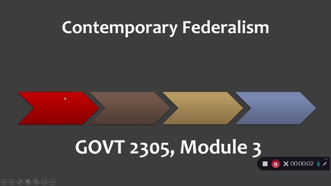Thumbnail for entry Contemporary Federalism, September 2020