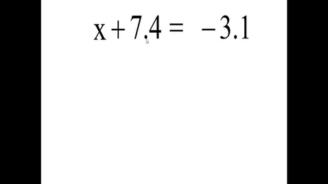 Thumbnail for Prealgebra 5.7.2