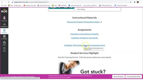 Thumbnail for Campus Resources Scavenger Hunt