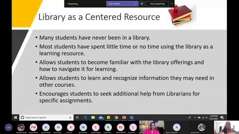 Thumbnail for entry Session I: Using the Library Resources to Supplement Writing Assignments and Activities in the English Corequisite Model