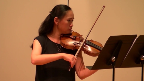 Thumbnail for Yu-Fang Chen Violin Recital (HCCTV)
